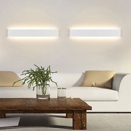 Applique da bagno a filo moderna LED integrato metallo 51 cm
