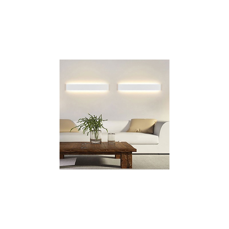 Applique da bagno a filo moderna LED integrato metallo 51 cm