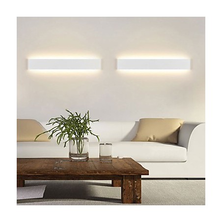 Applique da bagno a filo moderna LED integrato metallo 51 cm