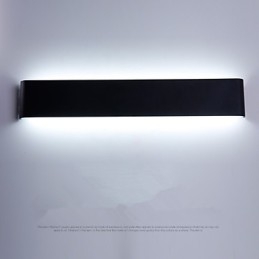 Applique da bagno a filo moderna LED integrato metallo 51 cm