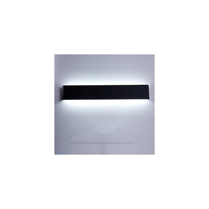 Applique da bagno a filo moderna LED integrato metallo 51 cm