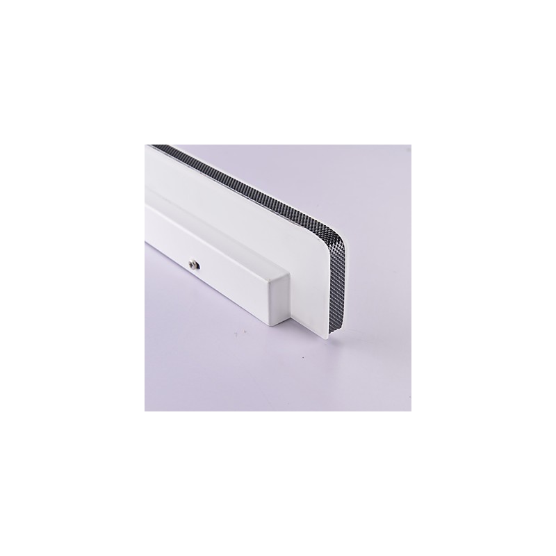Applique da bagno LED integrato 10W bianco e nero 60 cm