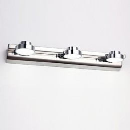 Applique da parete LED per bagno mini moderna contemporanea in metallo