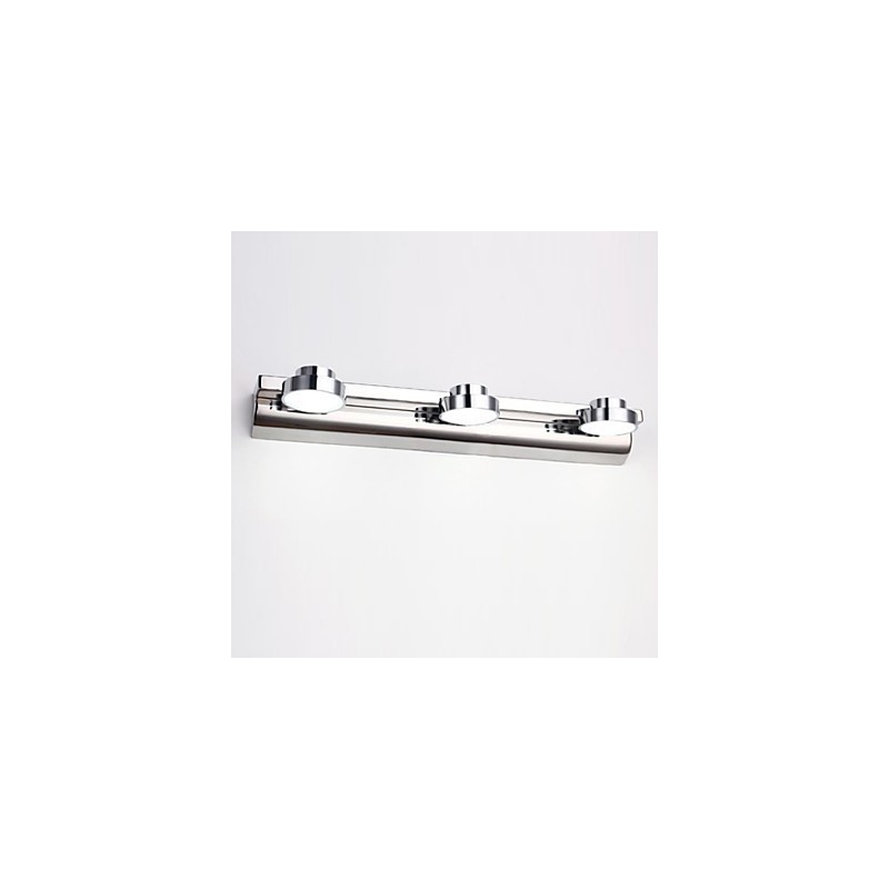 Applique da parete LED per bagno mini moderna contemporanea in metallo