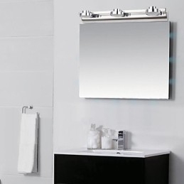 Applique da parete LED per bagno mini moderna contemporanea in metallo