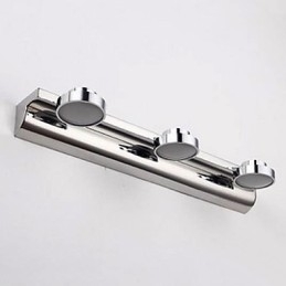 Applique da parete LED per bagno mini moderna contemporanea in metallo