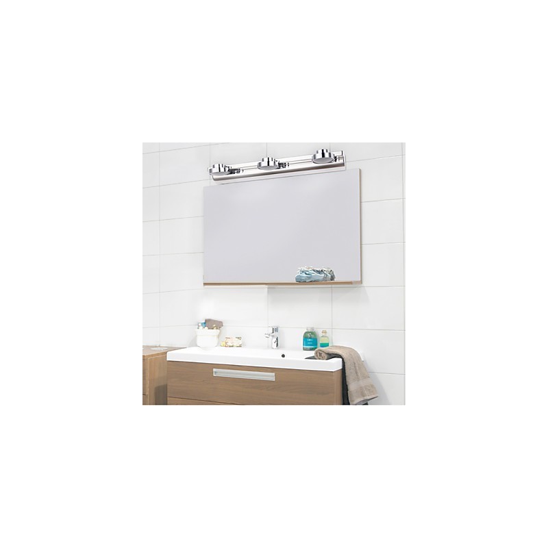 Applique da parete LED per bagno mini moderna contemporanea in metallo