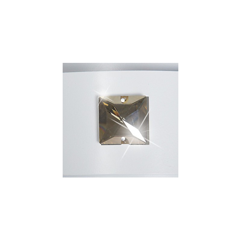 Applique da parete LED Mini Style moderna in metallo bianco