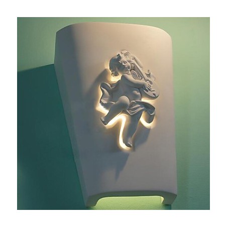 Applique da parete a filo LED moderna Cupido in metallo