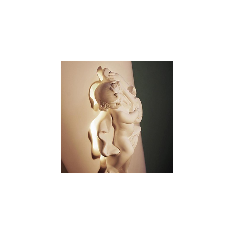 Applique da parete a filo LED moderna Cupido in metallo