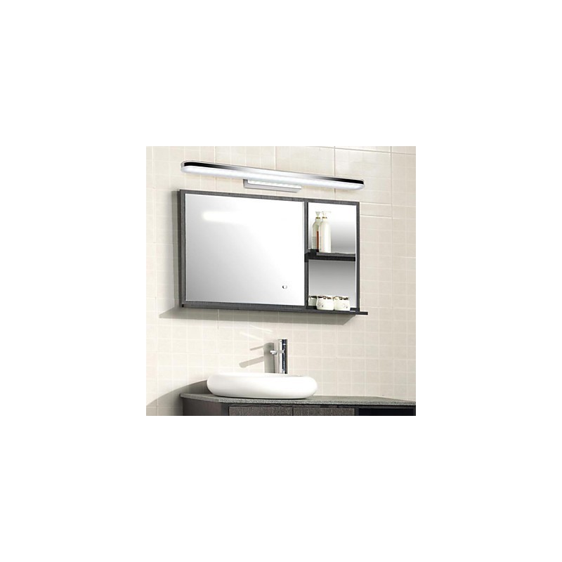 Applique da parete per bagno LED integrato moderno contemporaneo metallo 8W