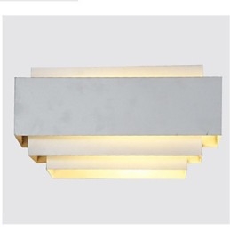 Applique da parete LED Mini Style moderna contemporanea in metallo bianco