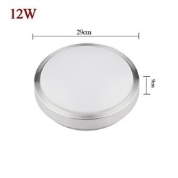 Plafoniera da incasso moderna rotonda Ø 29 cm LED integrato