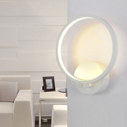 Applique da parete LED moderna bianca 12W
