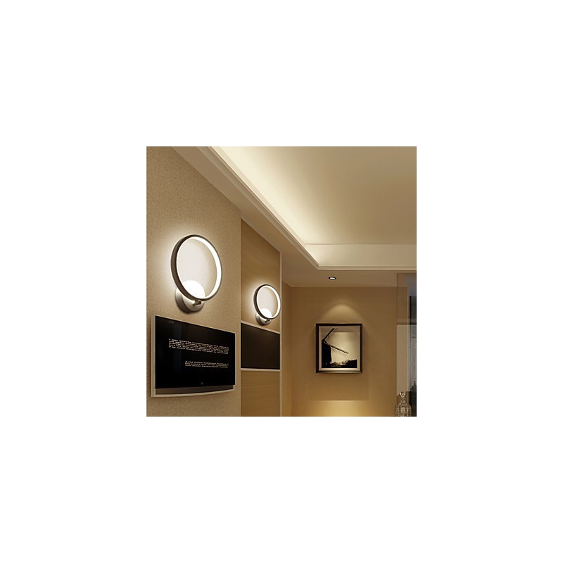 Applique da parete LED moderna bianca 12W