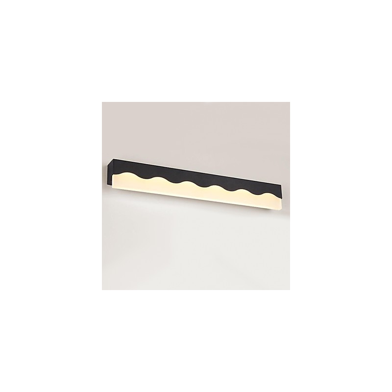 Applique da bagno LED integrato Mini in metallo moderno contemporaneo