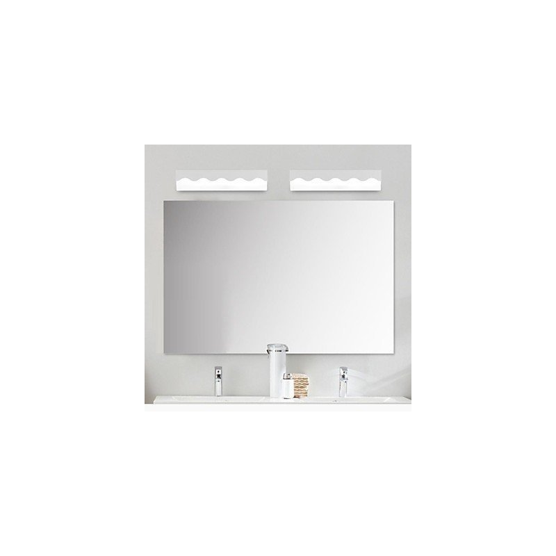 Applique da bagno LED integrato Mini in metallo moderno contemporaneo