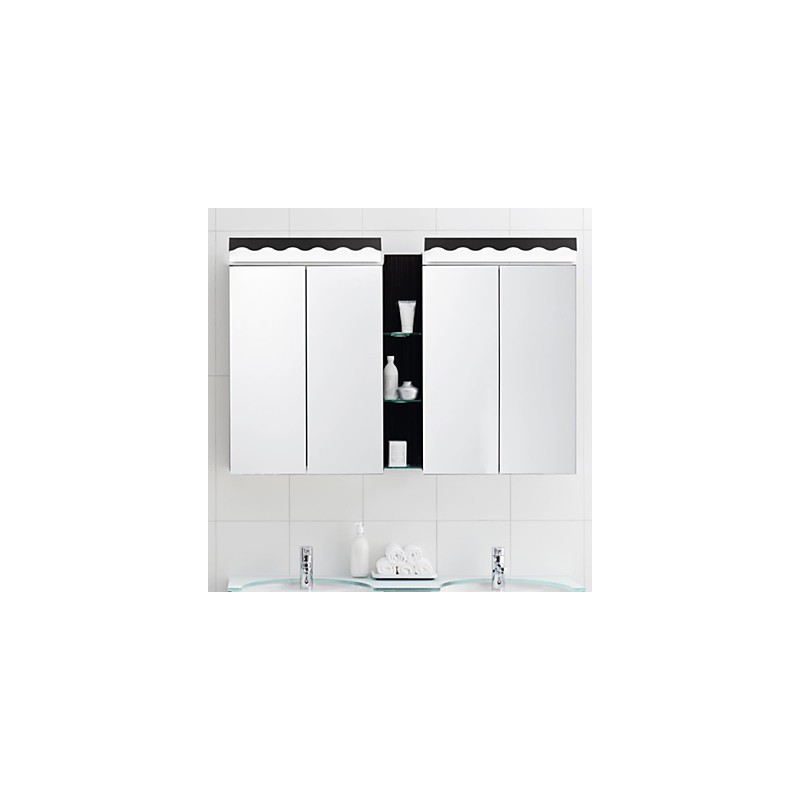 Applique da bagno LED integrato Mini in metallo moderno contemporaneo