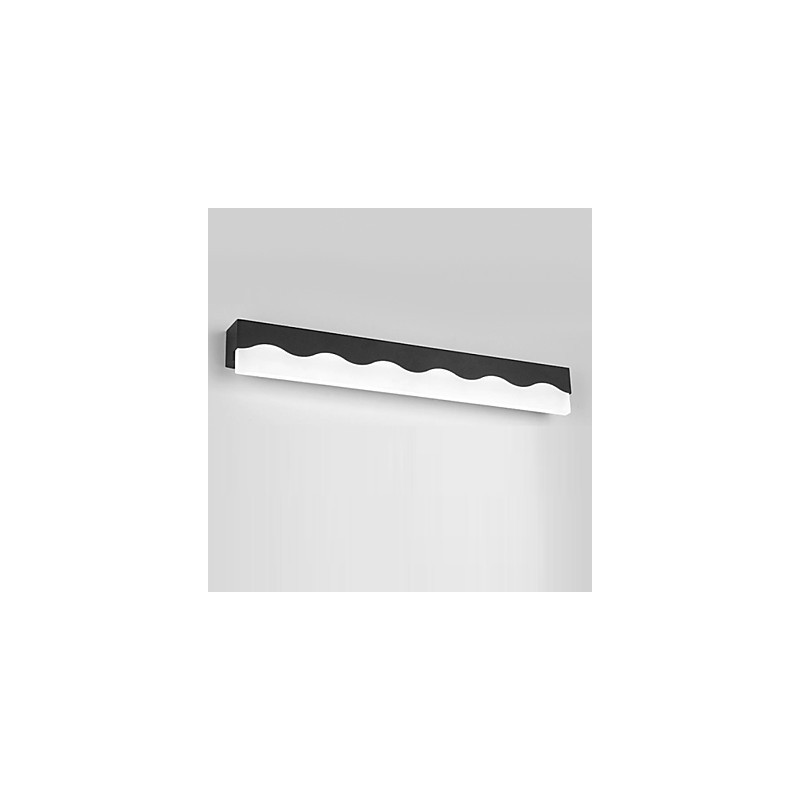 Applique da bagno LED integrato Mini in metallo moderno contemporaneo