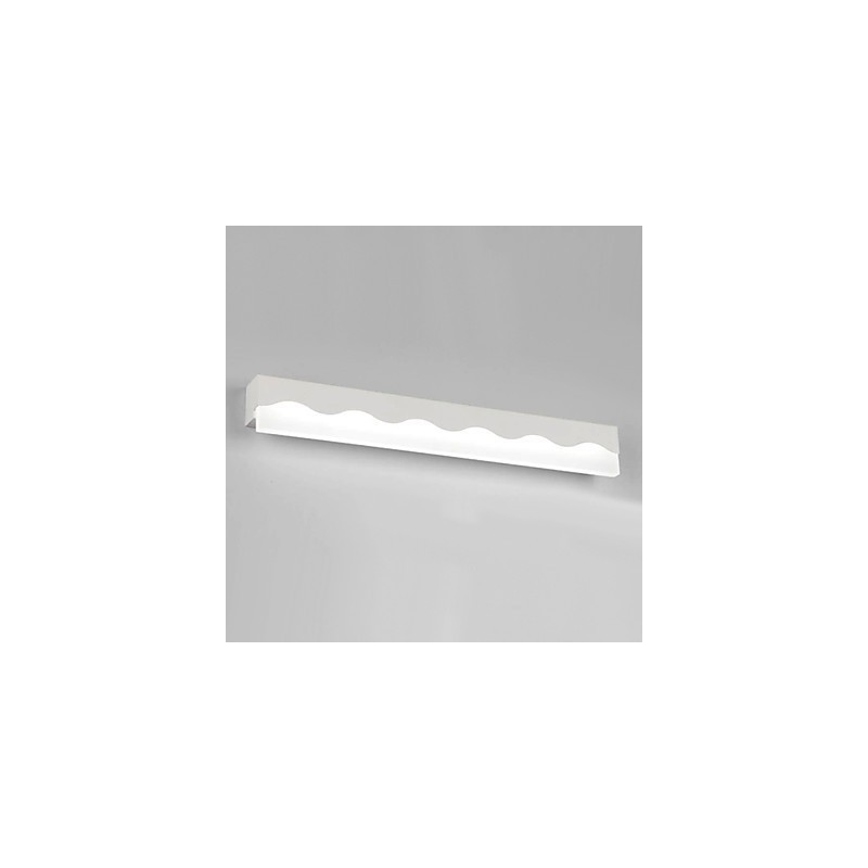 Applique da bagno LED integrato Mini in metallo moderno contemporaneo