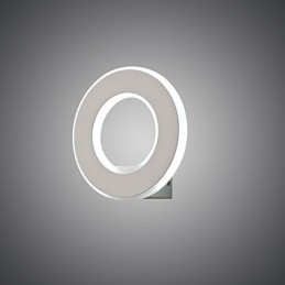 Applique da parete LED moderna in metallo e vetro 8 W