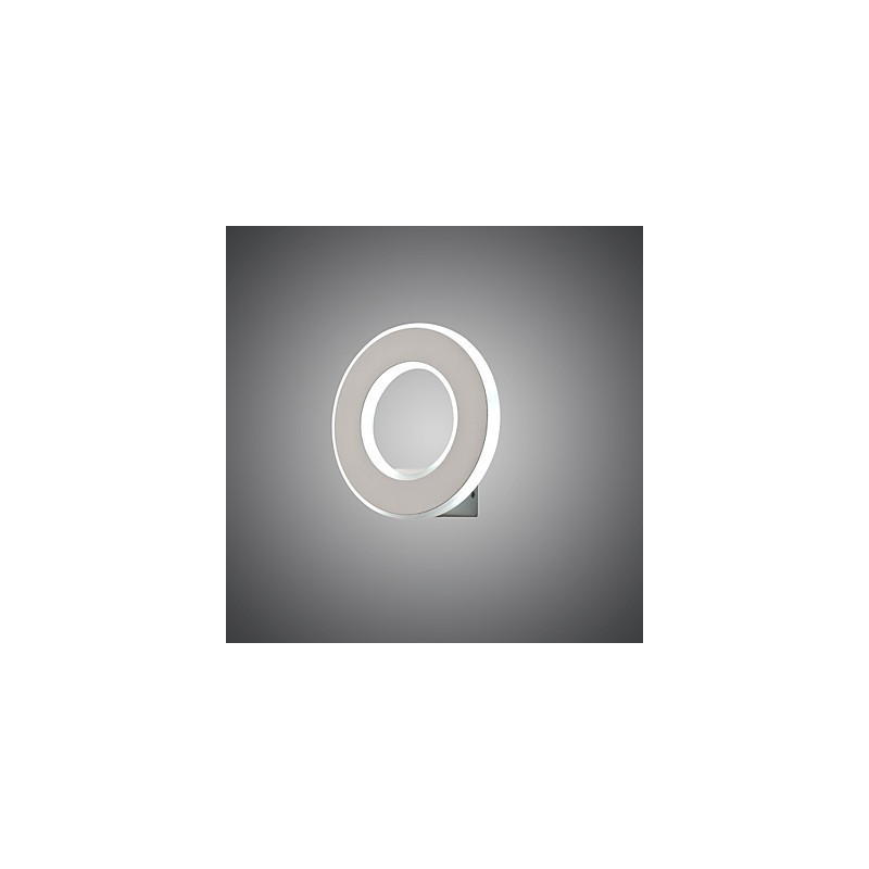 Applique da parete LED moderna in metallo e vetro 8 W