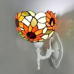Applique da parete in cristallo stile moderno/contemporaneo E26/E27