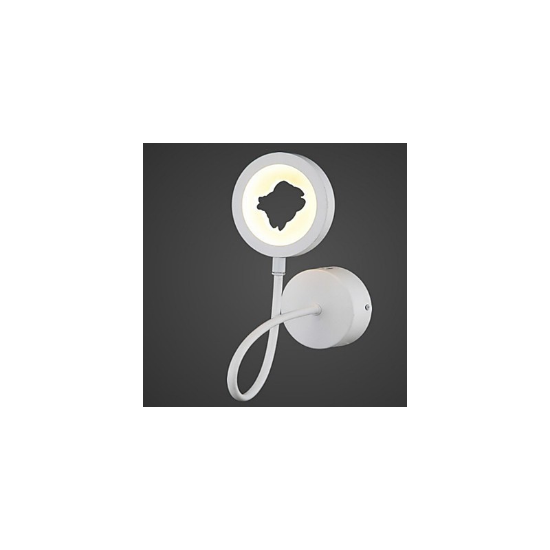 Applique da parete LED moderna con braccio oscillante per soggiorno