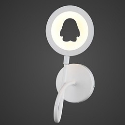 Applique da parete a braccio oscillante LED in acrilico, moderna