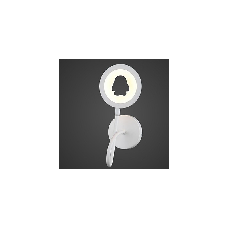 Applique da parete a braccio oscillante LED in acrilico, moderna