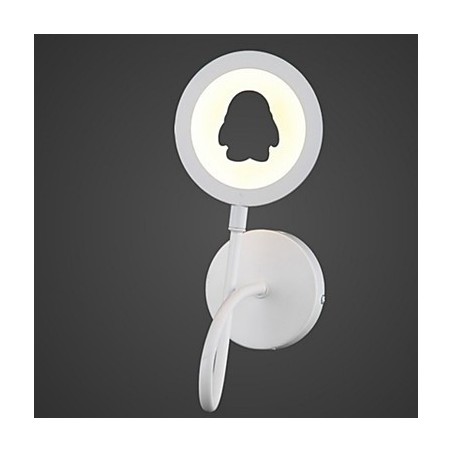 Applique da parete a braccio oscillante LED in acrilico, moderna