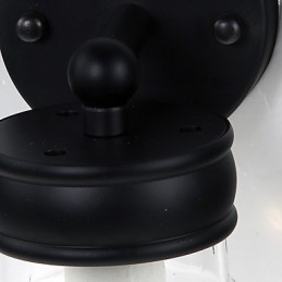 Applique da parete moderna contemporanea in metallo e vetro