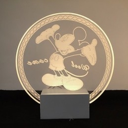 Applique da parete moderna in metallo e vetro bianca LED integrato 8 W