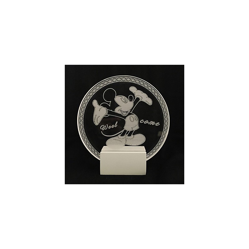 Applique da parete moderna in metallo e vetro bianca LED integrato 8 W
