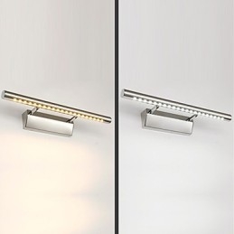 Applique bagno LED mini moderna in metallo 5W