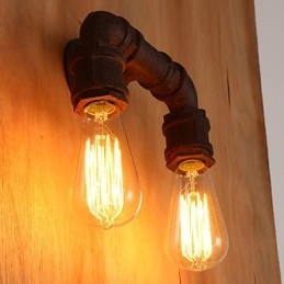 Applique da parete LED a doppia barra creativa