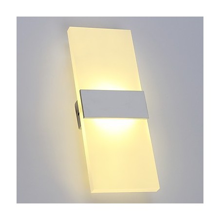 Applique da parete LED in acrilico moderna 30 cm