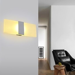 Applique da parete LED in acrilico moderna 30 cm