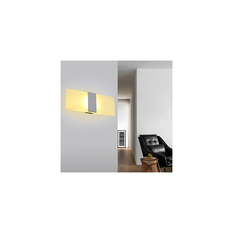 Applique da parete LED in acrilico moderna 30 cm