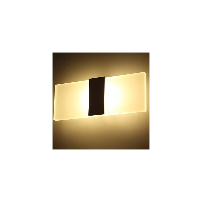 Applique da parete LED in acrilico moderna 30 cm