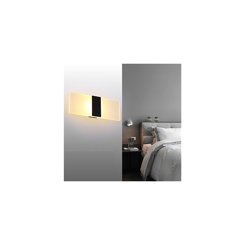Applique da parete LED in acrilico moderna 30 cm