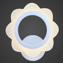 Applique da parete in acrilico design moderno 210x75x200 mm 9 W