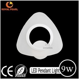 Applique da parete LED moderna in acrilico 9W bianco o bianco caldo