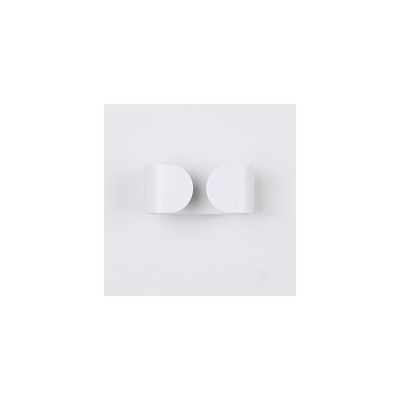 Applique da parete LED 6W bianca in metallo