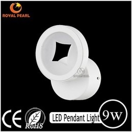 Applique da parete moderna a filo LED in acrilico 9 W