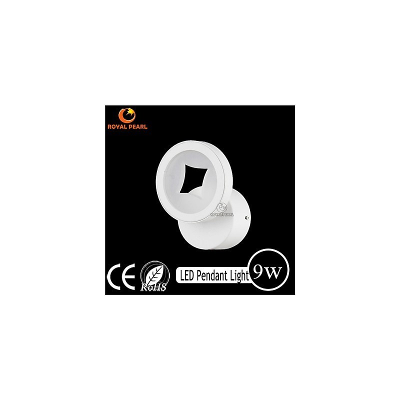 Applique da parete moderna a filo LED in acrilico 9 W