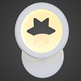 Applique da parete LED moderna in acrilico 9W, 210x75x200 mm