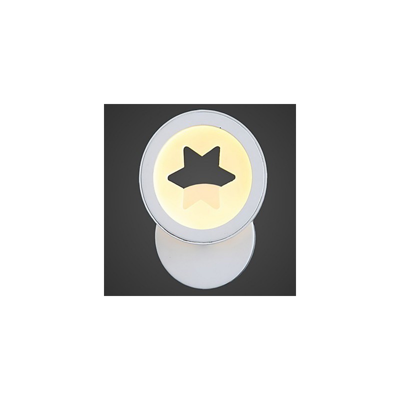 Applique da parete LED moderna in acrilico 9W, 210x75x200 mm