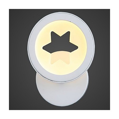 Applique da parete LED moderna in acrilico 9W, 210x75x200 mm