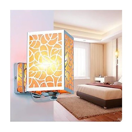 Applique da parete LED singola cromata
